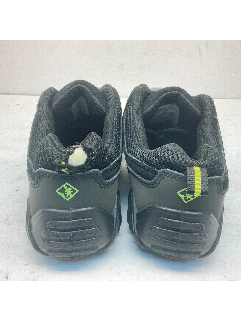 Terra Men's Low-Cut Spider 3.0 Composite Toe Work Shoes Black/Green Size 10.5M